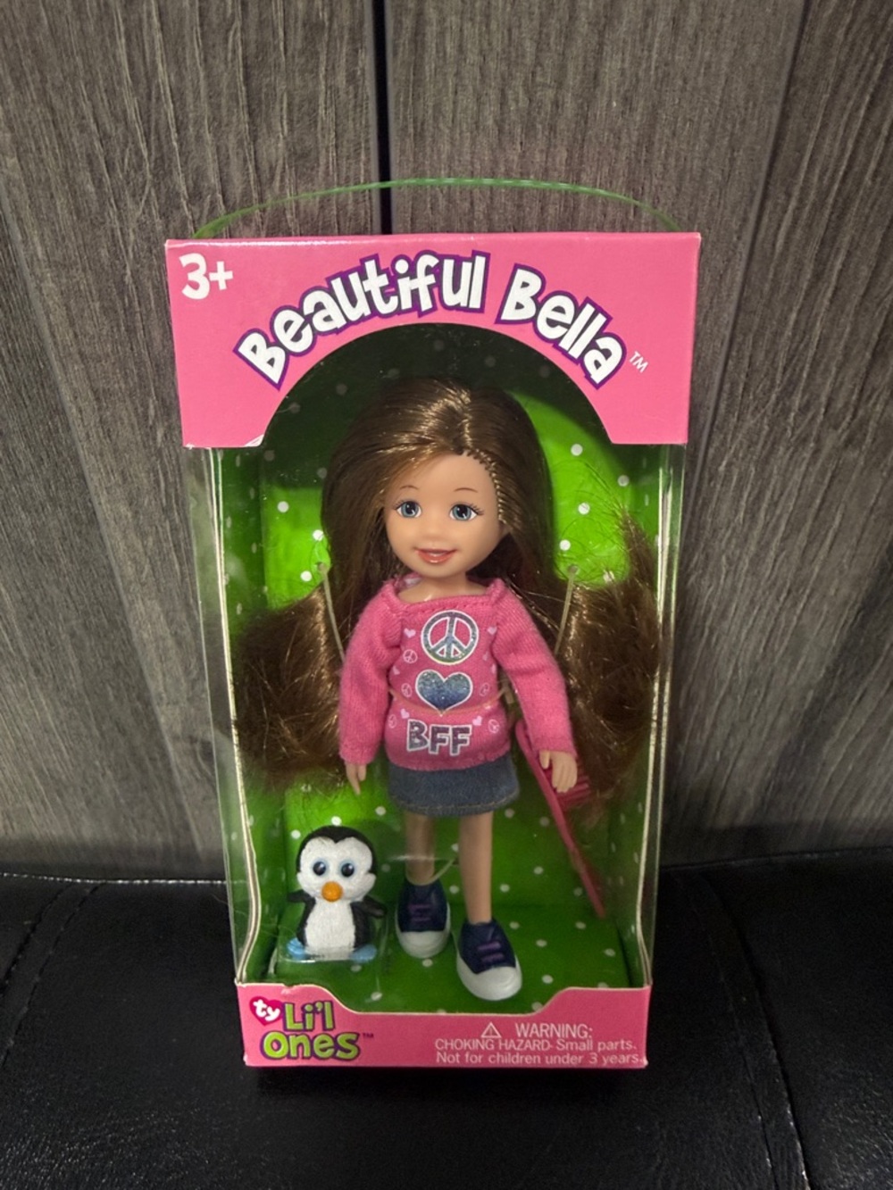 Retired Ty Li'l Ones Beautiful Bella Pet Penguin Lil Ones Doll New Original Box